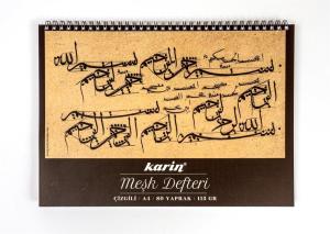 Karin Meşk Defteri Çizgili Spiralli 80yaprak Karin Meşk Defteri Çizgili Spiralli 80yaprak