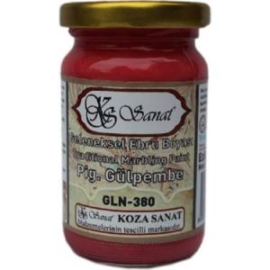 Koza Sanat Ebru Boyası PİGMENT GÜLPEMBE