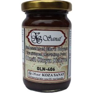 Koza Sanat Ebru Boyası OKSİT KOYU KAHVE