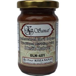 Koza Sanat Ebru Boyası Oksit Kahverengi 105cc