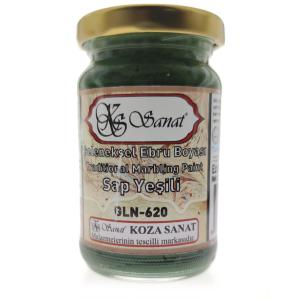 Koza Sanat Ebru Boyası SAP YEŞİLİ
