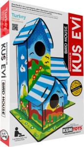KUMTOYS  KUŞ EVİ 3 LÜ
