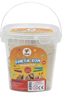 LİNO KİNETİK KUM 500 GR NATURAL KOVA
