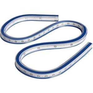 LUTART 40 CM KOBRA (EĞRİ ÇİZİM)CETVELİ