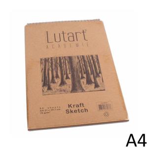 Lutart KRAFT Eskiz Defteri A4 70GR 50YP Lutart KRAFT Eskiz Defteri A4 70GR 50YP