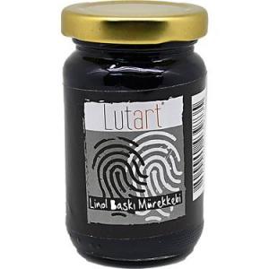 Lutart Linol Baskı Mürekkebi 100ml Siyah Lutart Linol Baskı Mürekkebi 100ml Siyah