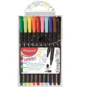 MAPED Fineliner x 10 Askılı Paket MAPED Fineliner x 10 Askılı Paket
