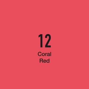 Masis Grafik Marker 12 Coral Red