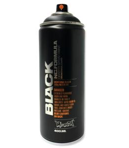 Montana Black Sprey Boya 400ml Black Sprey Boya BLK9001