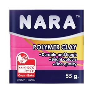 NARA POLYMER CLAY 55gr.HOT PINK NARA POLYMER CLAY 55gr.HOT PINK