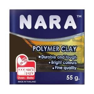 NARA POLYMER CLAY 55gr.SOOT BROWN NARA POLYMER CLAY 55gr.SOOT BROWN