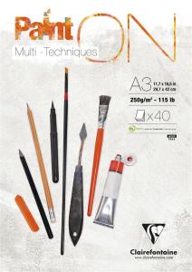 Paint on A3 250gr 40yp Paint on A3 250gr 40yp