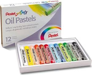 Pentel Yağlı Pastel Boya 12 Renk Pentel Yağlı Pastel Boya 12 Renk