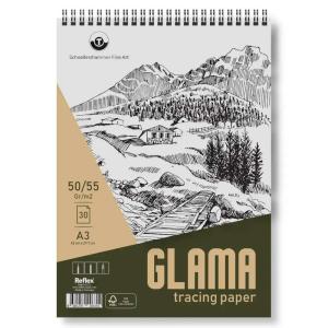 Schoellershammer Glama Tracing Paper Pad Aydınger Eskiz Defteri 55gr A3 30yp Schoellershammer Glama Tracing Paper Pad Aydınger Eskiz Defteri 55gr A3 30yp