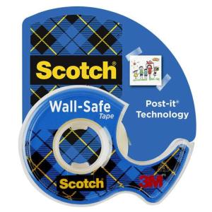 3M Scotch® Wall Safe (duvara zarar vermez) Bant, Kesicili, 19mm x 16,5m 3M Scotch® Wall Safe (duvara zarar vermez) Bant, Kesicili, 19mm x 16,5m