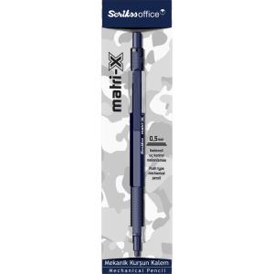 SCRIKSS OFFICE VERSATİL KALEM MATRI-X 0.5 ŞEFFAF AMBALAJ LACİVERT