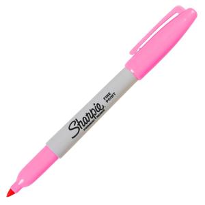Sharpie Fine Permanent markör -Seker pembe Sharpie Fine Permanent markör -Seker pembe