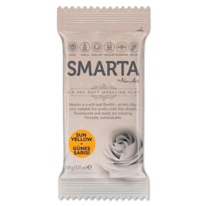 SMARTA HAVAYLA KURUYAN MODELLEME HAMURU  GÜNEŞ SARISI (100 GR * 6 * 1)