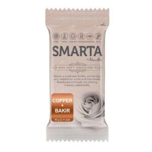 SMARTA HAVAYLA KURUYAN MODELLEME HAMURU  METALİK BAKIR (60 GR * 6 * 1)