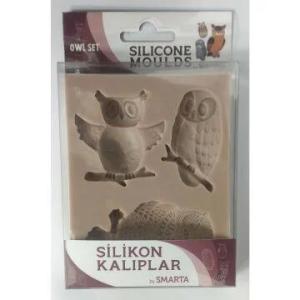 Smarta Silikon Kalıp Baykuş / Owl SK1013025 Smarta Silikon Kalıp Baykuş / Owl SK1013025