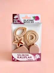 Smarta Silikon Kalıp Çiçekler : Gül & Yaprak / Flowers/ Rose & Leave Smarta Silikon Kalıp Çiçekler : Gül & Yaprak / Flowers/ Rose & Leave