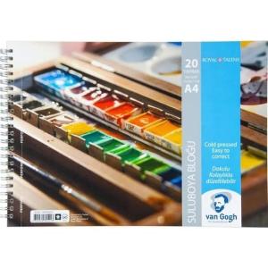 Talens Van Gogh  300Gr A4 20Yp.Spiralli Suluboya Blok Talens Van Gogh  300Gr A4 20Yp.Spiralli Suluboya Blok