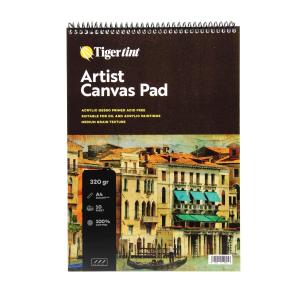 Tigertint Artist Canvas Pad Tuval Defteri A4 10 Yaprak Tigertint Artist Canvas Pad Tuval Defteri A4 10 Yaprak