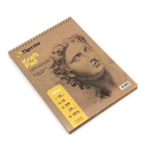 Tigertint Kraft Pad Üstten Spiralli Eskiz Defteri 120 gr A5 40 Yaprak Tigertint Kraft Pad Üstten Spiralli Eskiz Defteri 120 gr A5 40 Yaprak