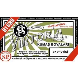 VİKTORİA TOZ KUMAŞ BOYASI ZEYTİNİ 47