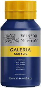 Winsor & Newton Galeria Akrilik Boya 500ml Winsor Blue (Red Shade) 706 Winsor & Newton Galeria Akrilik Boya 500ml Winsor Blue (Red Shade) 706