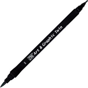 ZIG ART&GRAPHIC TWIN TUT-80 009 BLACK ZIG ART&GRAPHIC TWIN TUT-80 009 BLACK
