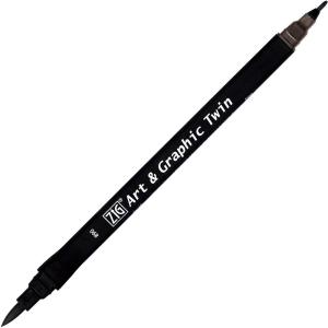 ZIG ART&GRAPHIC TWIN TUT-80 890 NATURAL GRAY ZIG ART&GRAPHIC TWIN TUT-80 890 NATURAL GRAY