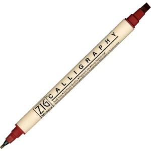ZIG KALİGRAFİ KALEMİ MS-3400 203 ANTIQUE BURGUNDY