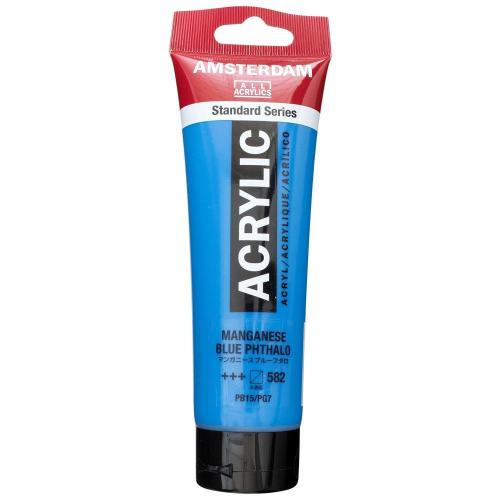 Amsterdam  Akrilik Boya 120ML. Manganese Blue Phthalo