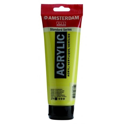 Amsterdam  Akrilik Boya 120ML. Nıckel tıtanıum Yellow