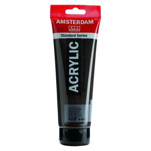 Amsterdam  Akrilik Boya 120ML. Vandyke Brown