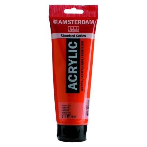 Amsterdam  Akrilik Boya 120ML. Vermillion