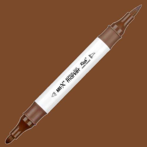 Art-x Akrilik Marker Duo 208 Kahverengi