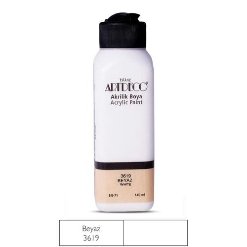 Artdeco Akrilik Boya 140ml Beyaz 3619