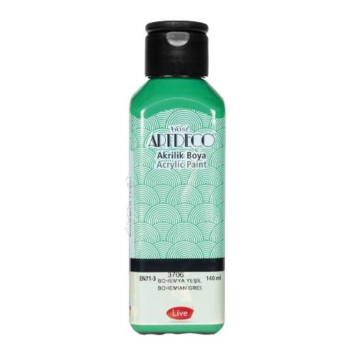 Artdeco Akrilik Boya 140ml Bohemya Yeşili 3706