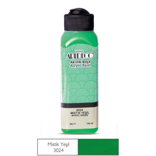 Artdeco Akrilik Boya 140ml Mistik Yeşil 3024