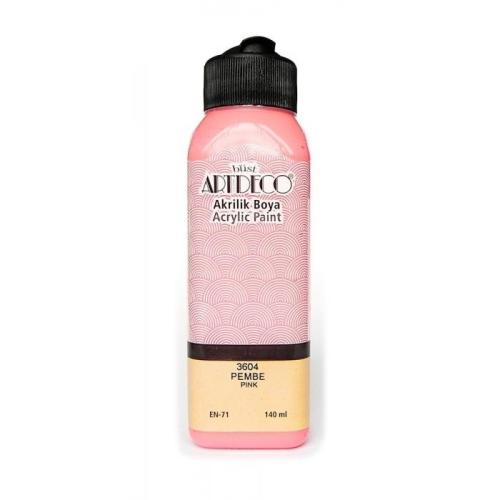 Artdeco Akrilik Boya 140ml Pembe 3604