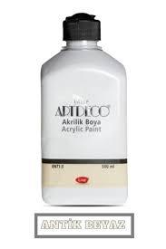 Artdeco Akrilik Boya 500ml Antik Beyaz 3671