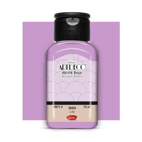 Artdeco Akrilik Boya 75ml Lila 3660