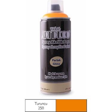 Artdeco Akrilik Sprey Boya 400ml Turuncu 250
