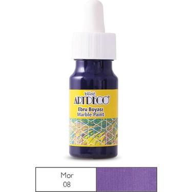 Artdeco Ebru Boyası 30ml Mor 08