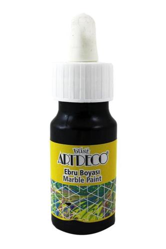 Artdeco Ebru Boyası 30ml Siyah 18