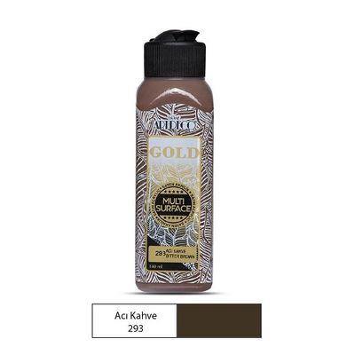 Artdeco Gold Akrilik Boya 140ml Acı Kahve 293