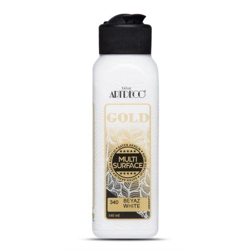 Artdeco Gold Akrilik Boya 140ml Beyaz 340