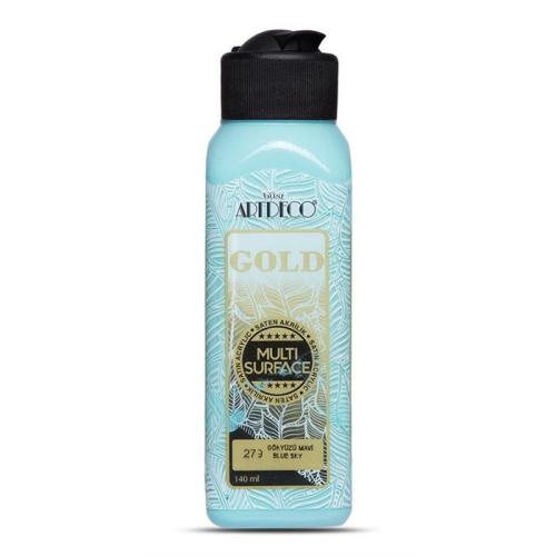Artdeco Gold Akrilik Boya 140ml Gökyüzü Mavi 279